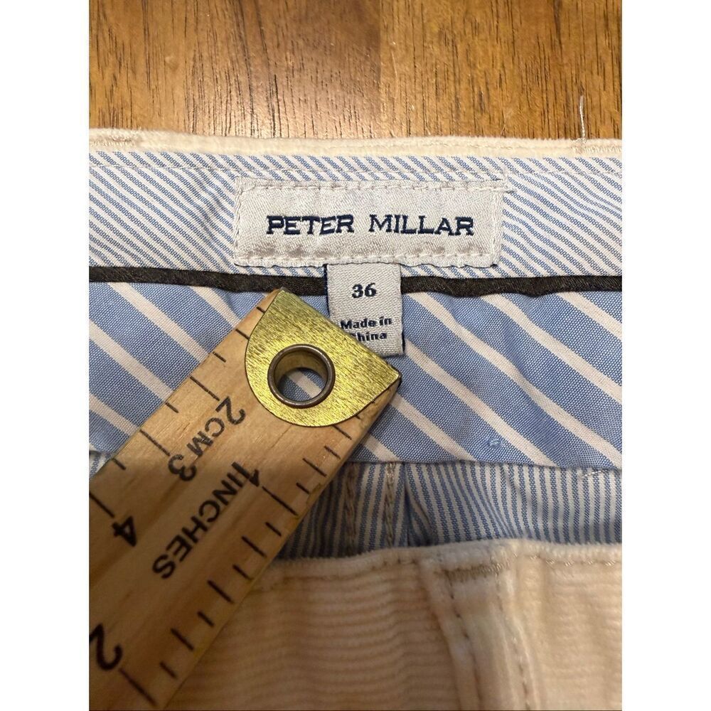Peter Millar Crown Pants Mens 36x30 Stone Classic Superior Soft Corduroy Trouser - Picture 4 of 8
